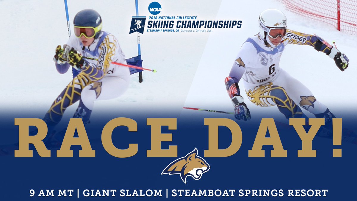 MSUBobcatSkiing's tweet photo. Time to get the #NCAASki Championships going!

Our alpine Bobcats get action started today in Steamboat Springs. Keep up with us today!

💻 https://t.co/kXiHkTVZZe
📶 https://t.co/u1tWZuOM7K
📶 https://t.co/Ux0f4MnVXe https://t.co/eMeRII0rjv