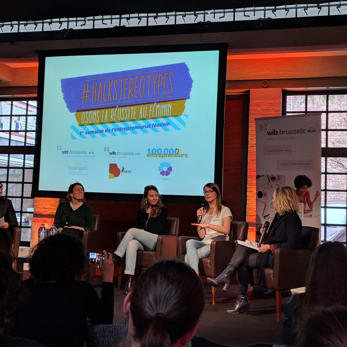 she_is_digital's tweet photo. Next panel of a very diverse female entrepreneurs but am really tired of people putting a woman who works for a tech start-up as "women in tech" we need better representation seriously 🤔
#realwomenintech #womeninstem #femalefounders
#femaleentrepreneurs #hackstereotypes https://t.co/kxMeEQsLk8