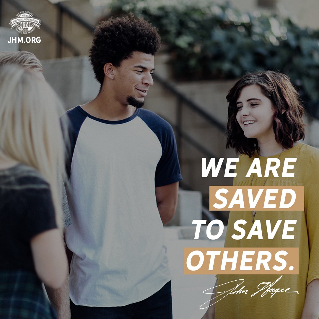 PastorJohnHagee's tweet photo. We are saved to save others. We are called to call others to Christ. https://t.co/lMJqbPCRpO