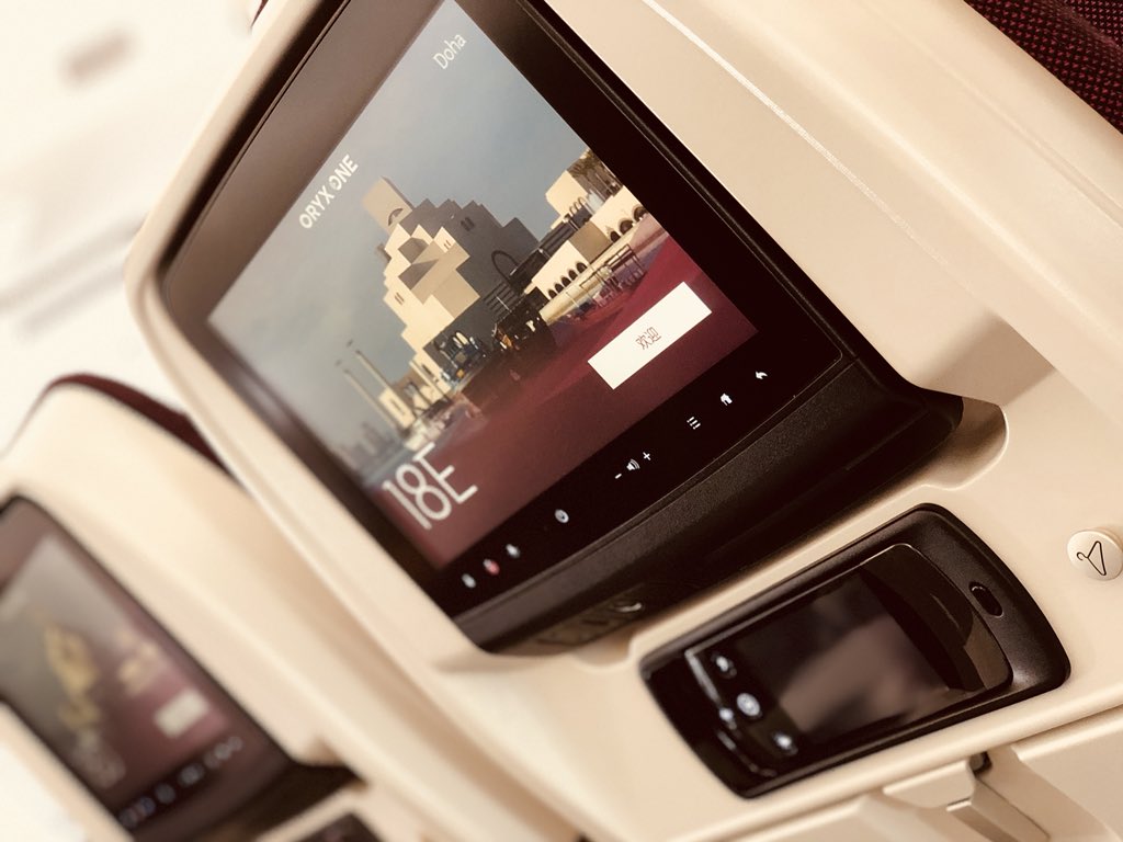 kevincolaco85's tweet photo. @qatarairways After a break of 2 years was pleasantly surprised by staff welcoming me back. It’s been an amazing DOH-SIN A350 experience... truly anyday the best inflight n service world wide.. https://t.co/v0tyAUKbM7