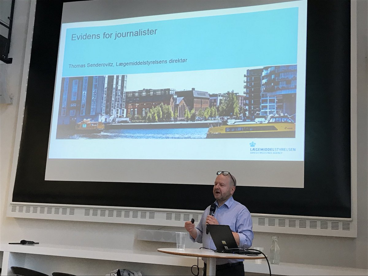 FBredal's tweet photo. “Evidens for journalister”. Sundhedsjournalistik og patientsikkerhed hænger sammen. Event hos Lægemiddelstyrelsen. https://t.co/CpxqSRLXUt