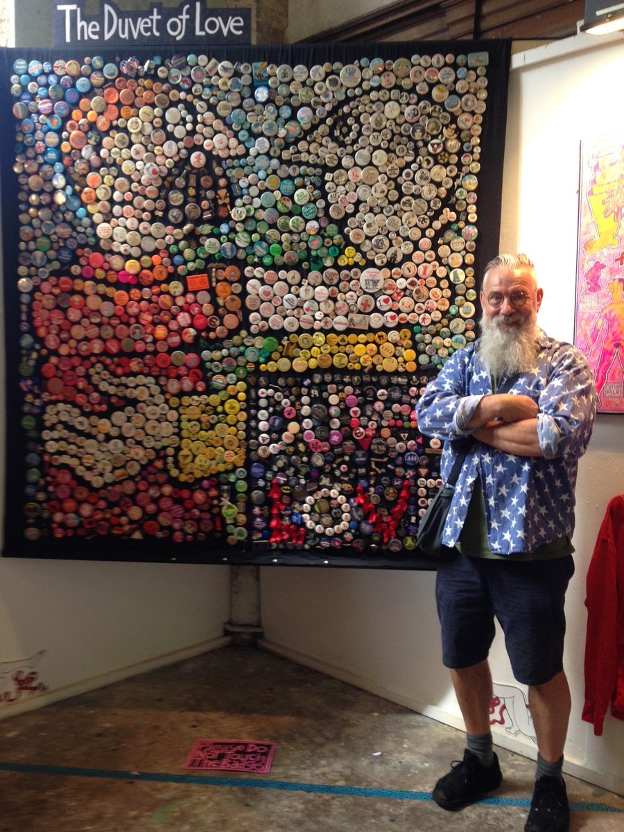 NorwichCastle's tweet photo. As well as being a fantastic artist and all-round nice chap, David Shenton volunteers with our Costume & Textile department. He'll be helping out with our #TextileTakeover event this weekend and talking about his work. https://t.co/dinLAWrTi3 https://t.co/jxwvkRjpFa