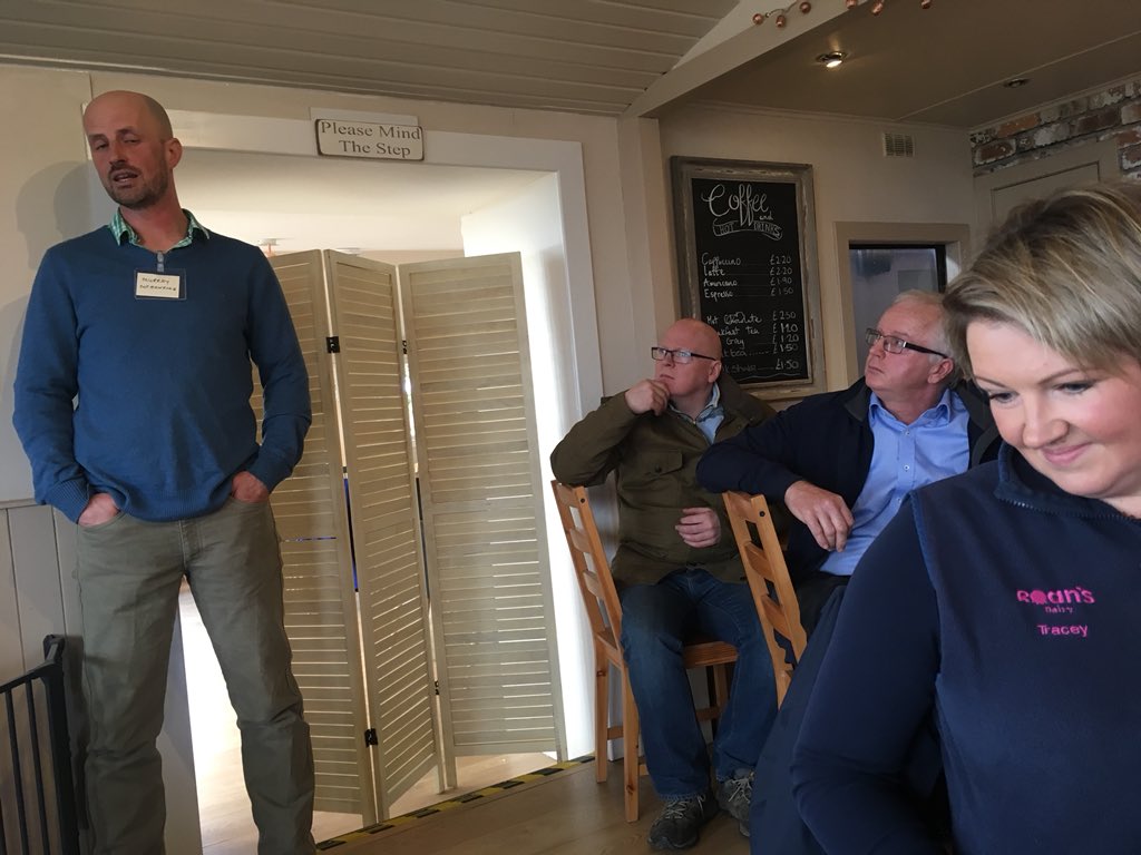 Great to hear from @lagganoutdoor <a href="/Mossyard/">Mossyard</a> @creamogalloway <a href="/RoansDairy/">Roan's Dairy</a> <a href="/solwayviewcamp/">Solway View CS</a> <a href="/rossbayretreat/">Sue Dale-Sunley</a> on how they have  diversified their farm business &amp; future plans  #monitorfarm  #farminglife