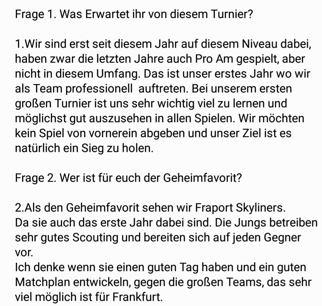 BD_Turnier's tweet photo. Wir haben ein kleines Interview geführt mit mit dem Team-Captain der 
@UlmerCrew  aka @NjCK93 https://t.co/6odTXBOLlB