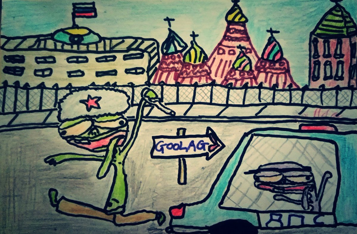 MerlinAndMelvin's tweet photo. Russian vacation. #Russia #Moscow #Merlin #Melvin #Holiday #Vacation #Monsters #Green #Purple #Gooey #Vodka https://t.co/j6PZhVm85r