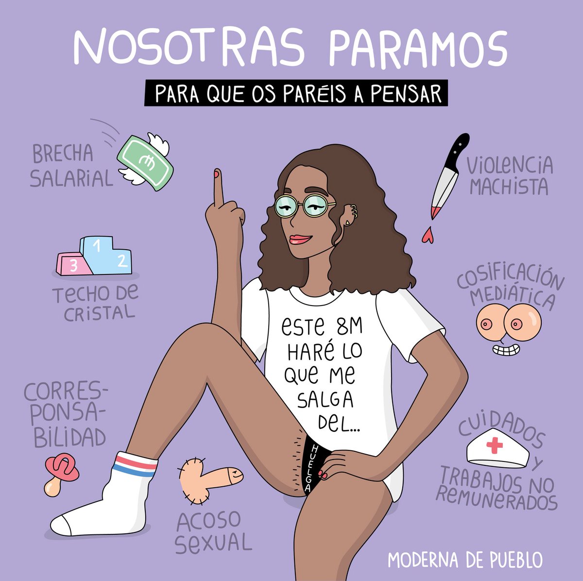 #el8demarzoyoparo y tú deberías pararte a pensar. 🔮