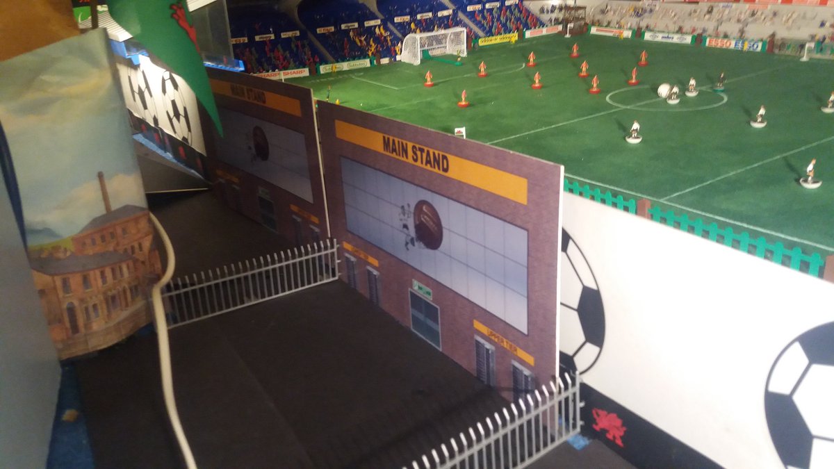 ProjectSubbuteo's tweet photo. โฝ Stadium Update โฝ 7/3/2018
Construction starts on east stand upper , 3/5 units to go up before Easter with new turnstiles & landscaping #ProjectSubbuteo
#Subbuteo #Zeugo #Stadium
#Wales No.1 https://t.co/T1jxbo1CCX