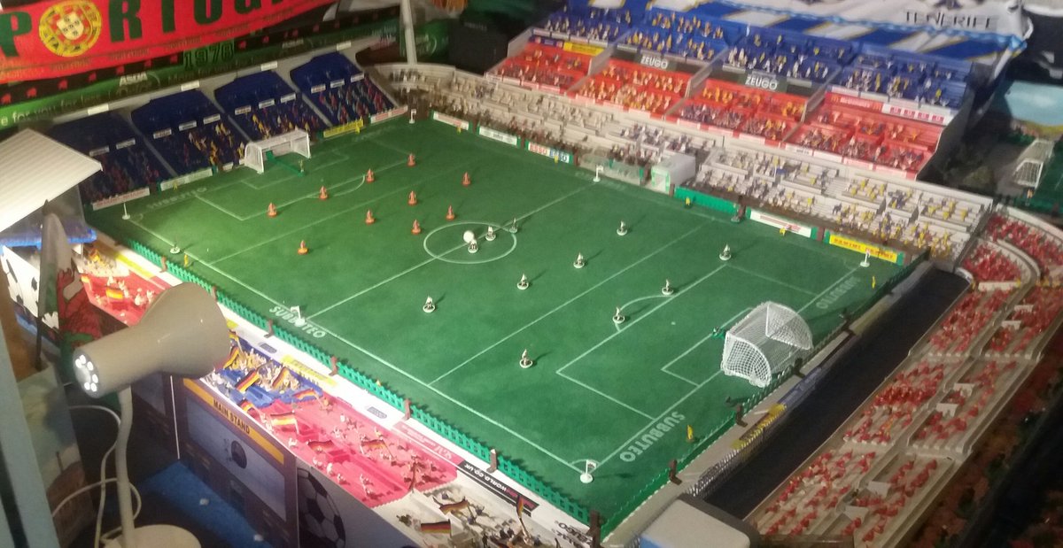 ProjectSubbuteo's tweet photo. โฝ Stadium Update โฝ 7/3/2018
Construction starts on east stand upper , 3/5 units to go up before Easter with new turnstiles & landscaping #ProjectSubbuteo
#Subbuteo #Zeugo #Stadium
#Wales No.1 https://t.co/T1jxbo1CCX