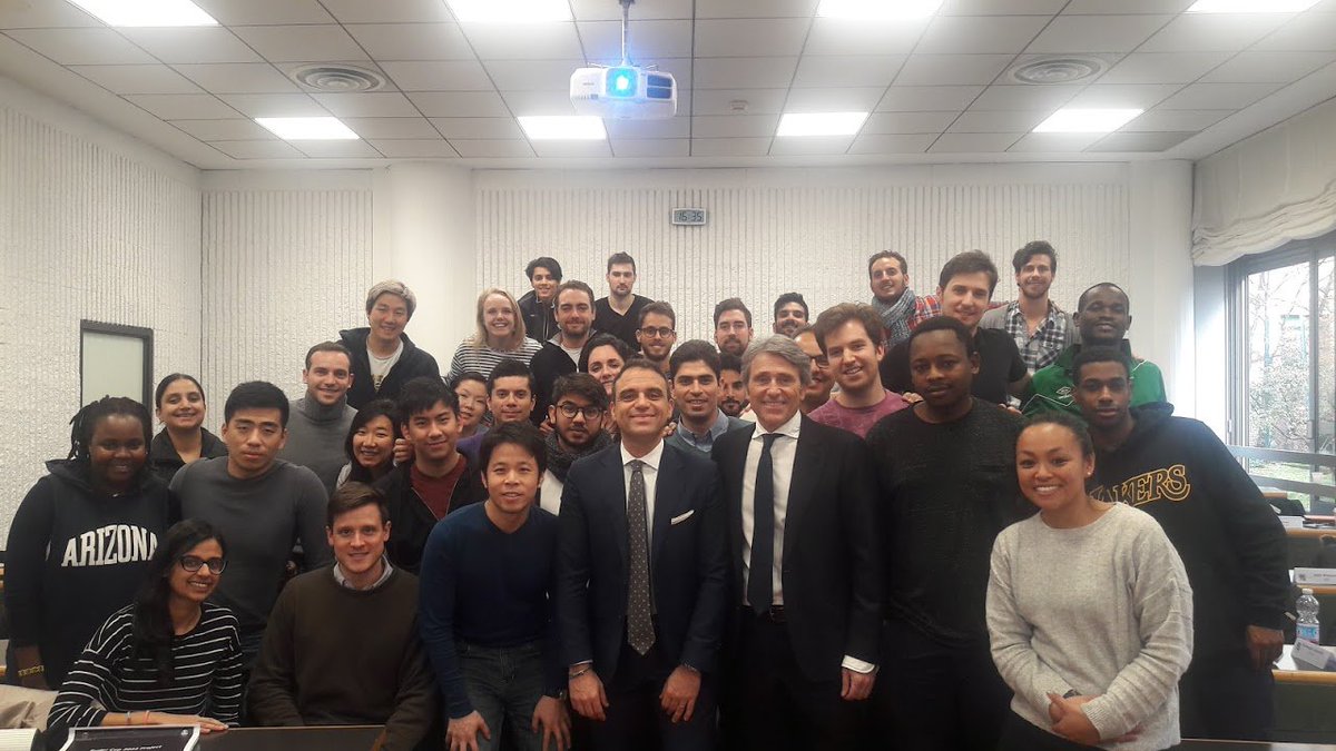 MasterFIFA_SDA's tweet photo. Gian Paolo Montali at SDA Bocconi School of Management to talk to the Fifa Master students about the Ryder Cup 2022 @MasterFIFA_SDA @sdabocconi @ https://t.co/t48A8OpAjm