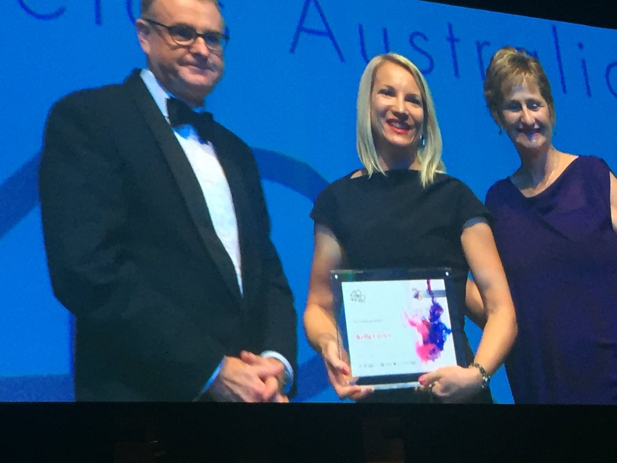 CounselComms's tweet photo. Great win for Gold Fields Kelly Carter #40under40WA https://t.co/z92BOOg7EE