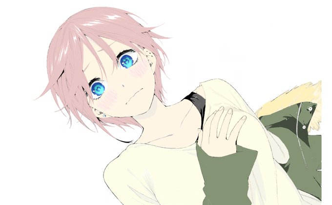 いーさんがTwitterに投稿した中野一花(五等分の花嫁)のイラスト。