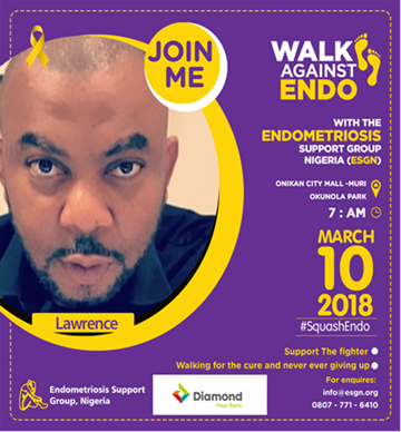 toidemere's tweet photo. Support Diamond Bank's Walk for Endometriosis! @Uzoma_Diamond @DiamondBankNG @Azeez89864678 @perozky @TessygalIfezue @tsquare2016 @licious_vontau @Bigchyke1 @vota44 @rebecca_sonola @cele_chikwe @Odipat101 @adorabletosan @chinwe_obinna https://t.co/gwXUFudB8v