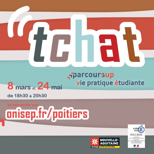 "Comment savoir si j’ai droit aux bourses ?" "Et pour avoir un logement étudiant, je m’adresse à qui ?" Réponses demain de 18h30 à 20h30 lors du Tchat sur onisep.fr/poitiers <a href="/acpoitiers/">Académie de Poitiers</a> <a href="/POITIERS_CROUS/">Crous Poitiers</a> #CAF #logement #bourses #restauration