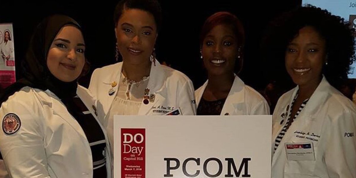 PCOMeducation's tweet image. “Representing PCOM and advocating for our rights  as future Osteopathic Physicians! #PCOM #AOA #dodayonthehill #DODay18 #justDOit @pcomeducation” : @according2tori