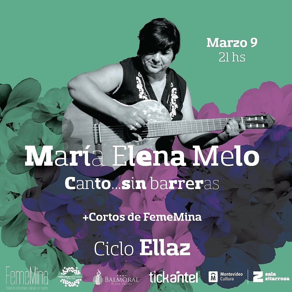 SalaZitarrosa's tweet photo. Este viernes te esperamos para disfrutar de la #música de María Elena Melo y el #cine de #FemeMina #Ellaz2018 #Mujeres https://t.co/O9oaSgIgls https://t.co/jRsZwHZT0E