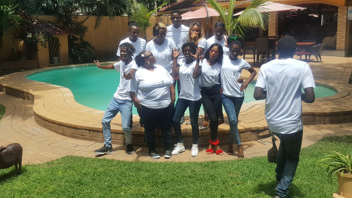 Lungowe_Sims's tweet photo. #SocialMedia + #TvReality = Zambias 1st Ever Tourism Reality show.
Introducing the contestants .
@Iriiisss___  @violabanda , Velalapi, Frank ,Geogina,Febby,Zindaba,Jeff,Linda,Namutenga,Moses,Clive. https://t.co/5AkgpGl6sS