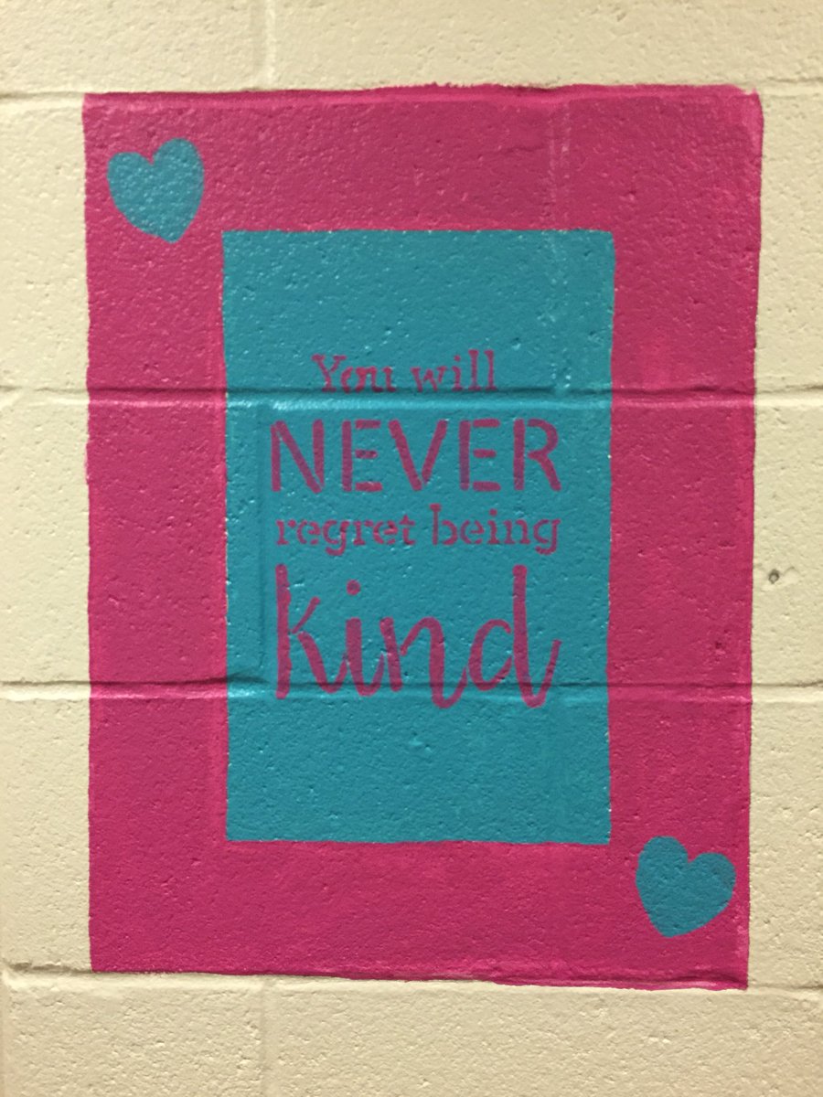 HuffinesArt's tweet photo. It’s true! #StayPositive @WCPSS #HSHS https://t.co/i9JqbFH5E5