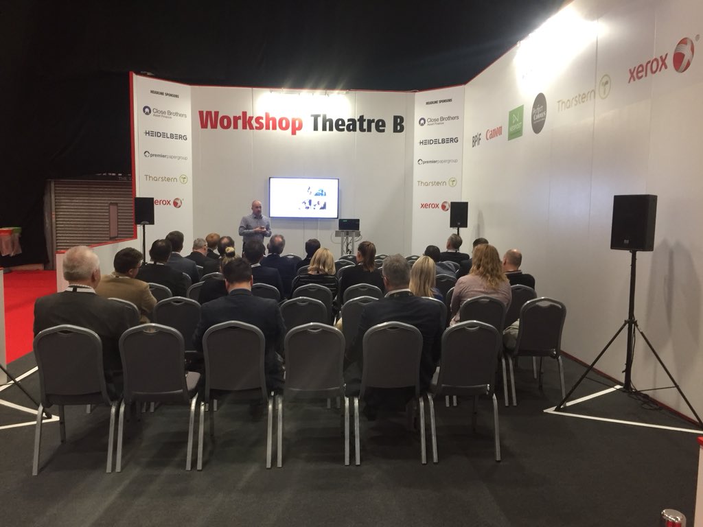 Today <a href="/printshowadam/">adam every</a> and I Visited <a href="/PrintWeekLive/">PrintWeekLive</a> well attended conference and networking event. As usual good to see everyone and hope it’s a good event for you all.