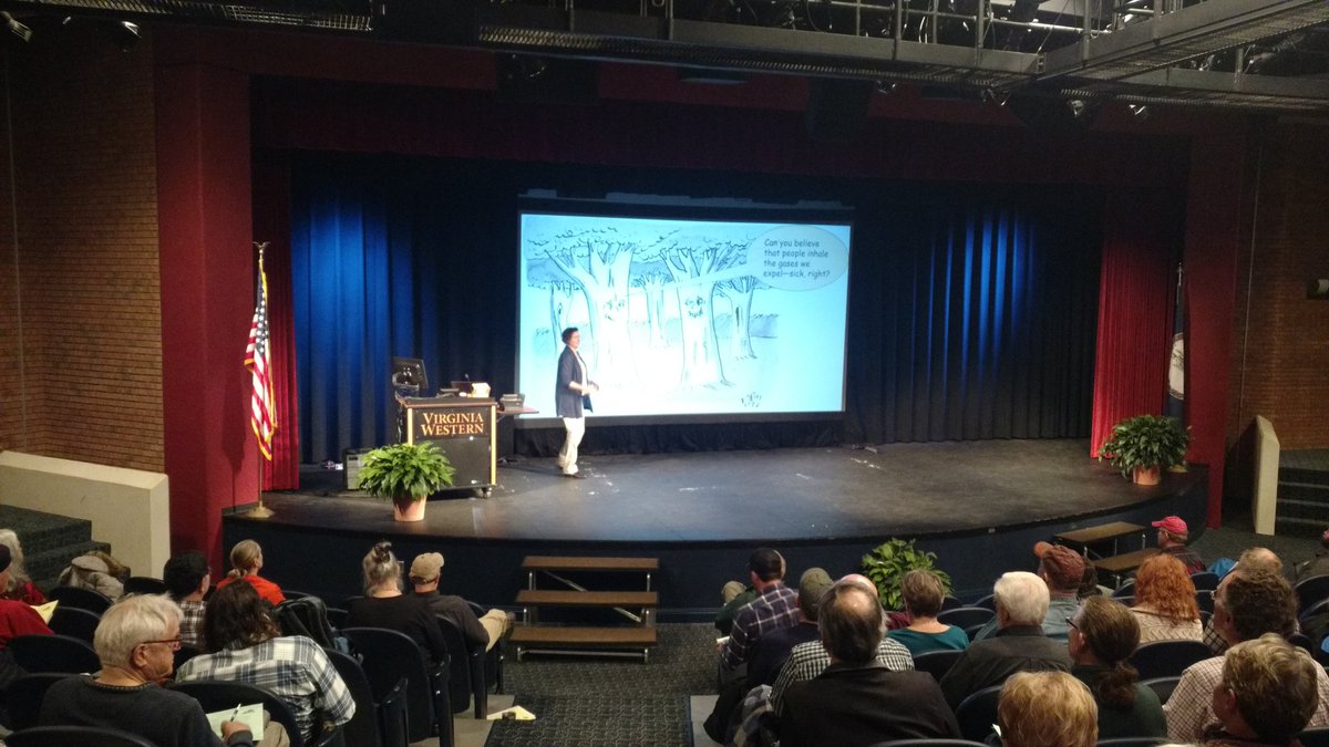 The 2018 Roanoke Tree Care Workshop has begun! Thanks Dr
 Susan Day. #treesva