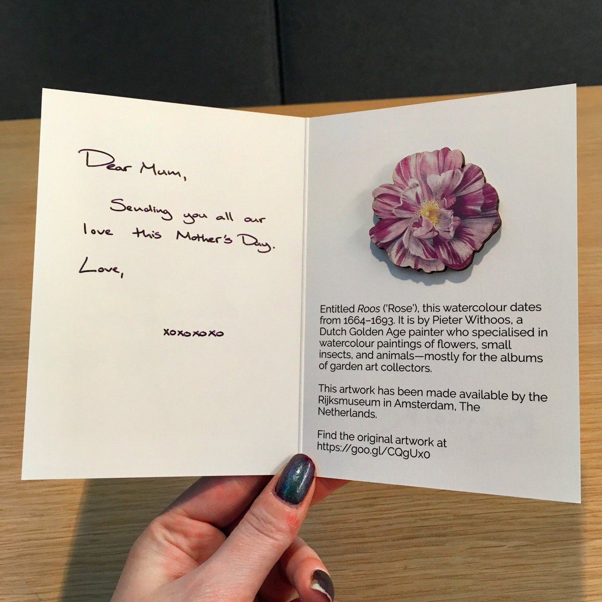 Badgical's tweet photo. There’s still time to order a beautiful brooch for Mother’s Day! 💐 
If you’re pressed for time, I can write a message in the card and send it directly to her. 🖋✨😊

https://t.co/fKpSxbN3Ts https://t.co/JwXMiQeA7R
