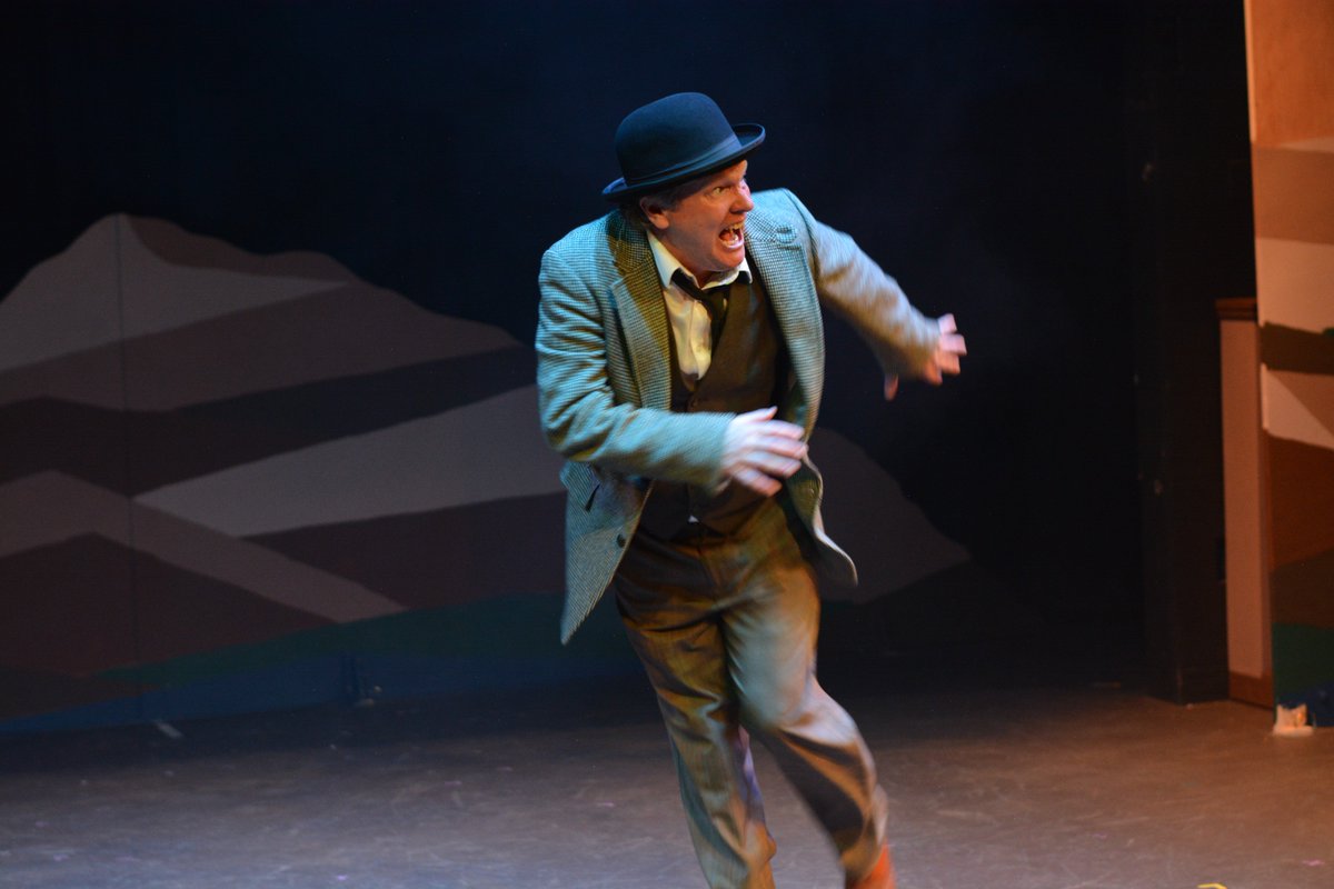 We are so thrilled for our 2017 company for receiving 4 Merritt Award Nominations.  Well done Christian Murray for his zany performance in The Hound of the Baskervilles at @FestivalAnt