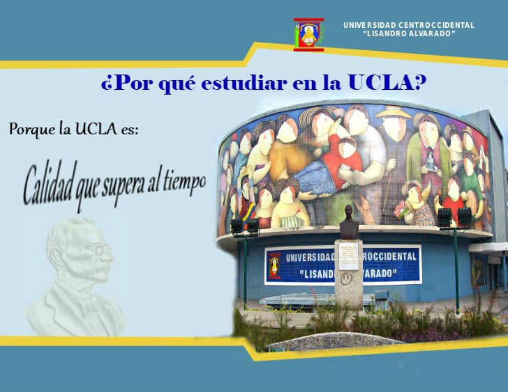 uclaedumedia's tweet photo. Existen muchas razones para estudiar una carrera universitaria y nosotros te damos una razón para  escoger a la @UCLAve  como tu Universidad. https://t.co/OTMMfBuo3a