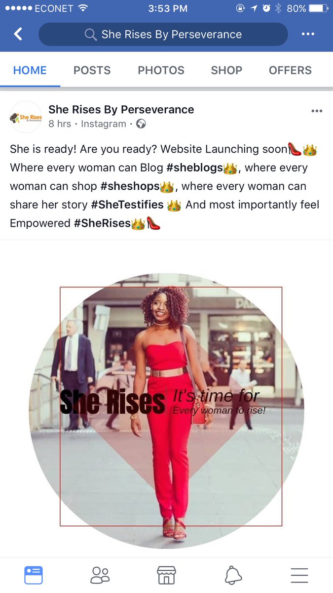 WCW goes out to our new favorite women empowerment platform. #SheRisesByPerseverance 

Follow she rises now and don't get left behind. 
m.facebook.com/She-Rises-By-P…

#SheisPowerful #SheisRediant #SheisEmpowered #SheRISES