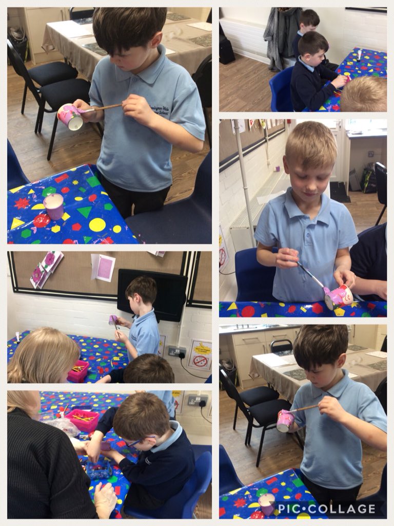 SVMrsB's tweet photo. Craft time with Mrs Murphy 😀 https://t.co/P2P4pyWEAZ