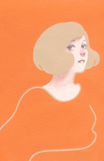 「orange background」 illustration images(Oldest｜RT&Fav:50)