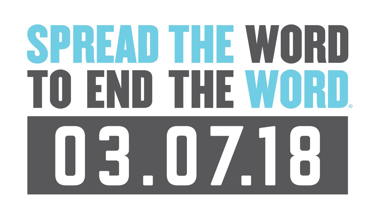 CarStan1114's tweet photo. Not everyone knows that the r-word can be hurtful for people with intellectual disabilities so let's spread the word to end the word. #rword #SpreadTheWordToEndTheWord https://t.co/lcTtHBtzFd