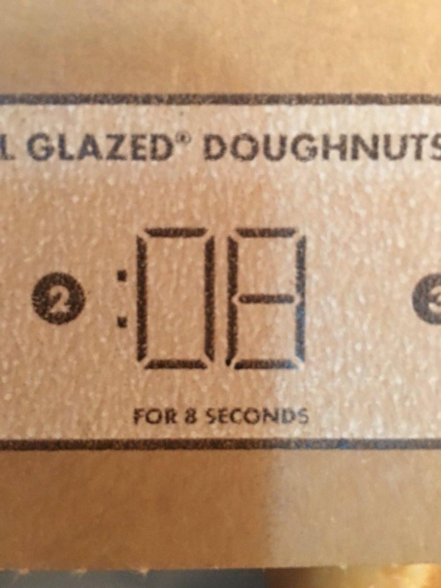 JamesStineJr's tweet image. The 7-segment display on a Walmart box #DigitalLogic