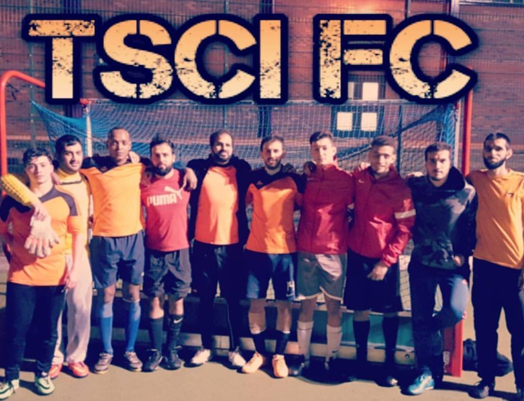 215champ's tweet photo. @Ultim8League @ultim8_media I can confirm TSCI are all present on the pitch at the armitage centre and we are 2 days early! I have paid our match fee so we can't start a goal down either. Here is a love picture as proof! https://t.co/xFThbJkhof
