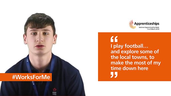 InspiroLearning's tweet photo. All work and no play? Not on the EDF Energy Advanced #Apprenticeship Programme! Apprentices enjoy a full social life as well as being paid to learn. #WorksForMe #NAW2018 @edfecareers https://t.co/AAmHMmfOh6 https://t.co/jyM7y15Pxh