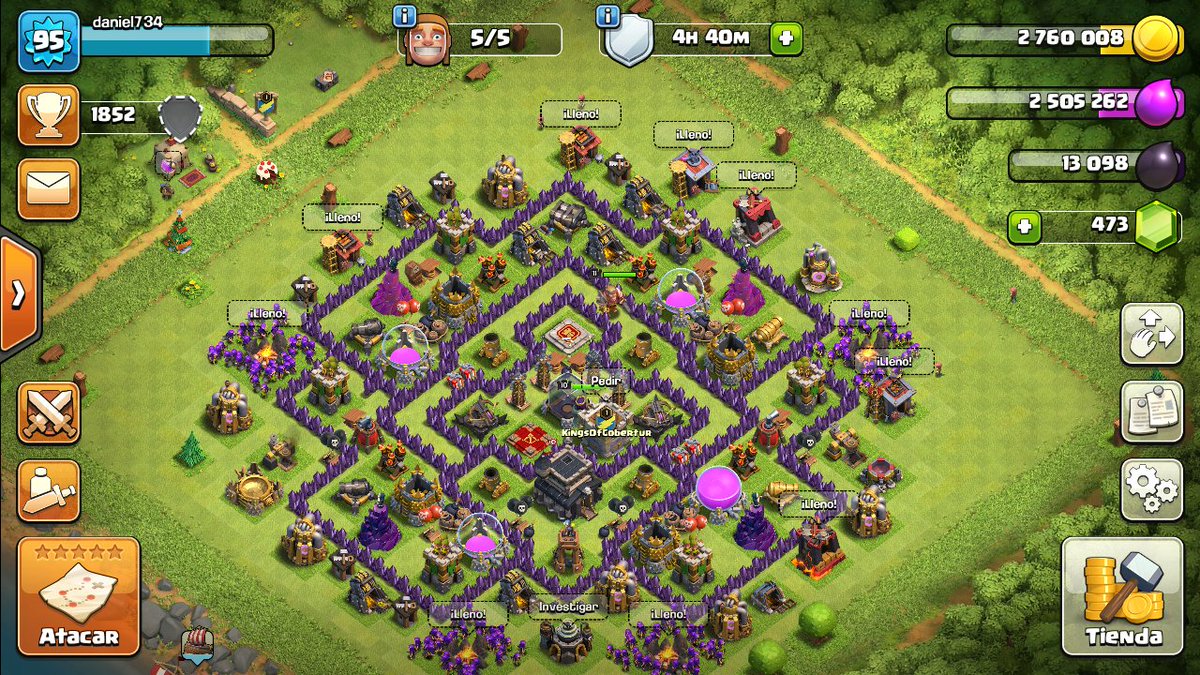 Daniel_734_'s tweet photo. Vendo esta cuenta de Clash of clans por q no juego.
Cómo necesito dinero la dejo baratisima solo 7€
RT para difundir
Interesados MD https://t.co/dlWsfB6yoj