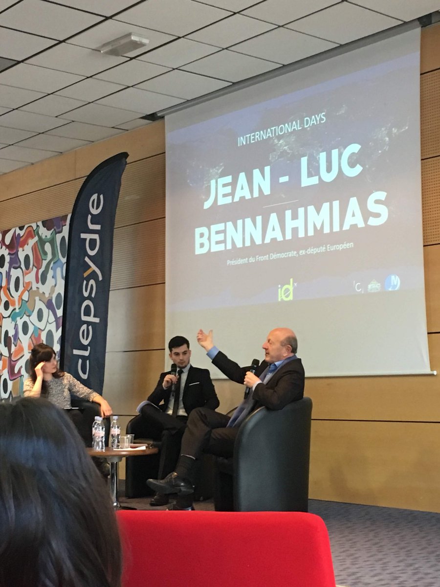ClepsydreKedge's tweet photo. @JlBennahmias était avec nous aujourd’hui pour nous exprimer sa vision du devenir européen #confclp #ids #kedgebs https://t.co/knJDtP8sL6