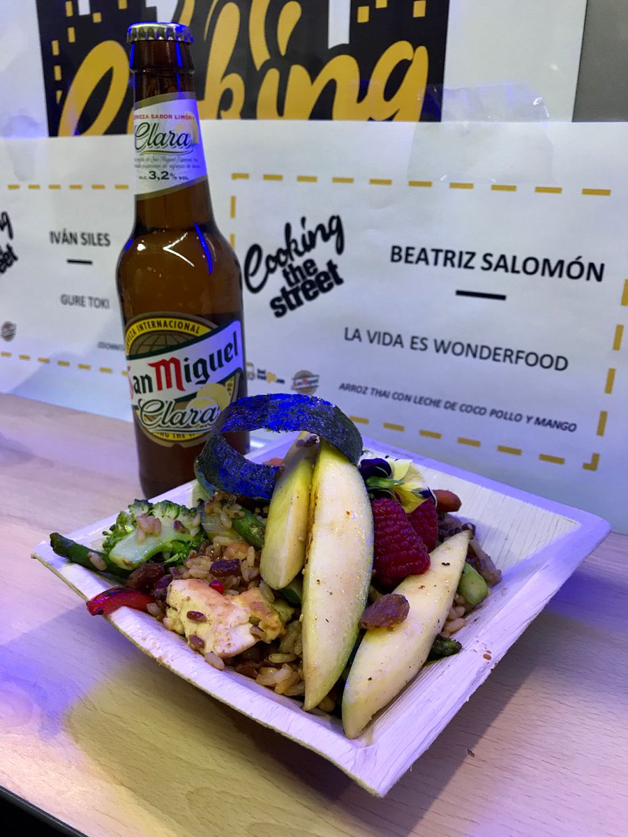 Foodtruckya's tweet photo. Sexto plato de #CookingTheStreet por Beatriz Salomón de #LaVidaesWonderfood en #FTforum. #foodtrucks #hostelería #concurso #recetas https://t.co/ApdlvgmI1B