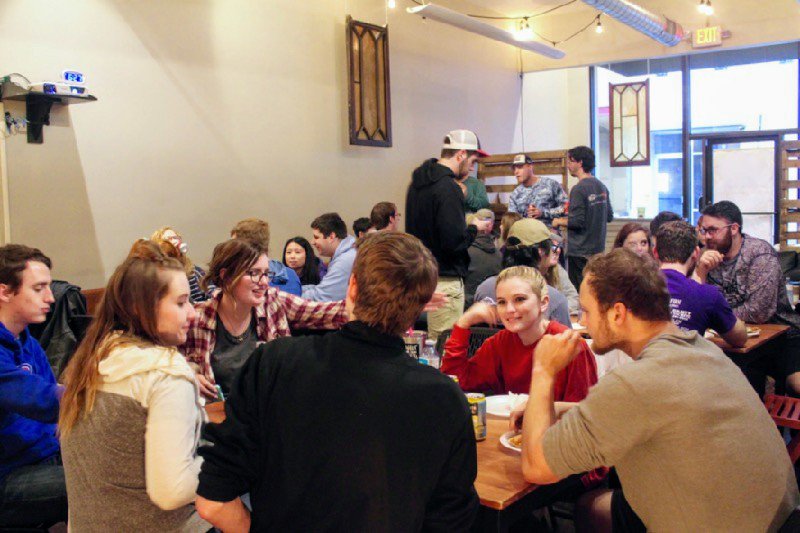 UCMission's tweet image. Great night of worship, fun and Bible last Monday at Launch! If you haven't joined us lately, you're missing out.