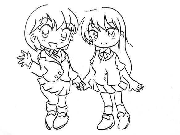 明るく爽やかで健康的なカワイイ!を描きたいですね。

 #私の作品もっと沢山の人に広がれ祭り 