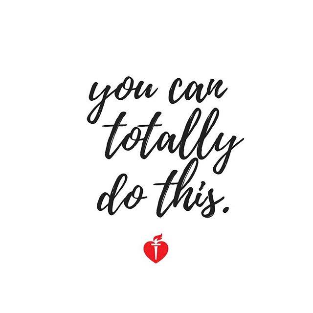 AmericanHeartIL's tweet photo. You got this.

#WednesdayWisdom https://t.co/z7W3aaHkS8