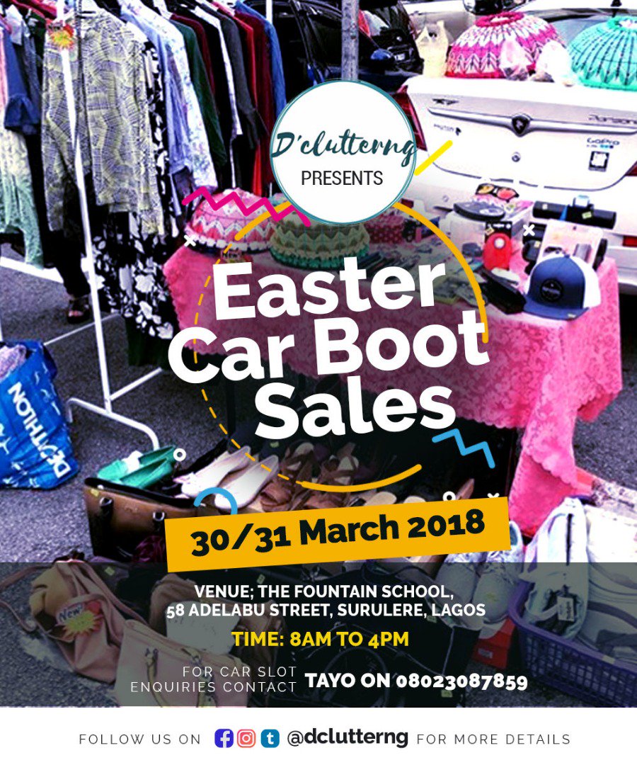 D Clutterng On Twitter For More Info Reach Out To Us On Whatsapp 08023087859 Carbootsalenaija Thriftstorenaija