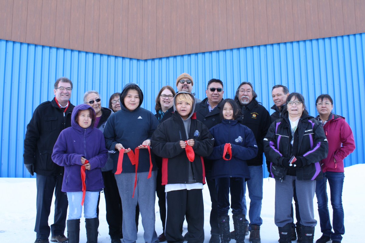 BobNaultMP's tweet photo. This is all about restoring dignity and hope for residents of #SlateFallsNation. Finally, after 14 years, clean water will now be the norm today and for generations to come. Thank you #SlateFalls Chief Lorraine Crane for all your hard work! #cdnpoli https://t.co/blr4bVBX6T