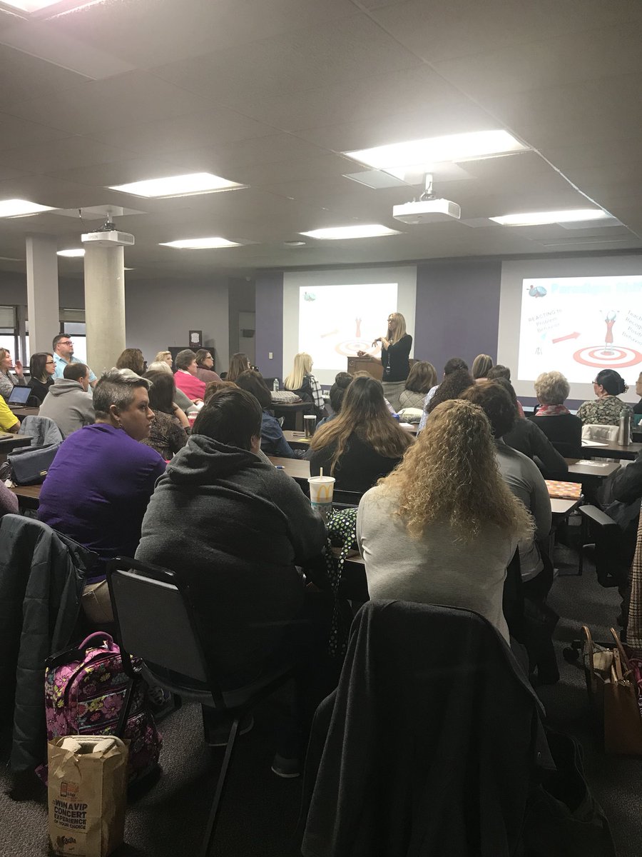 Mackinstruct1's tweet photo. Paradigm Shift- Teachers engaged in learning classroom management strategies https://t.co/HK7hgcJKSP