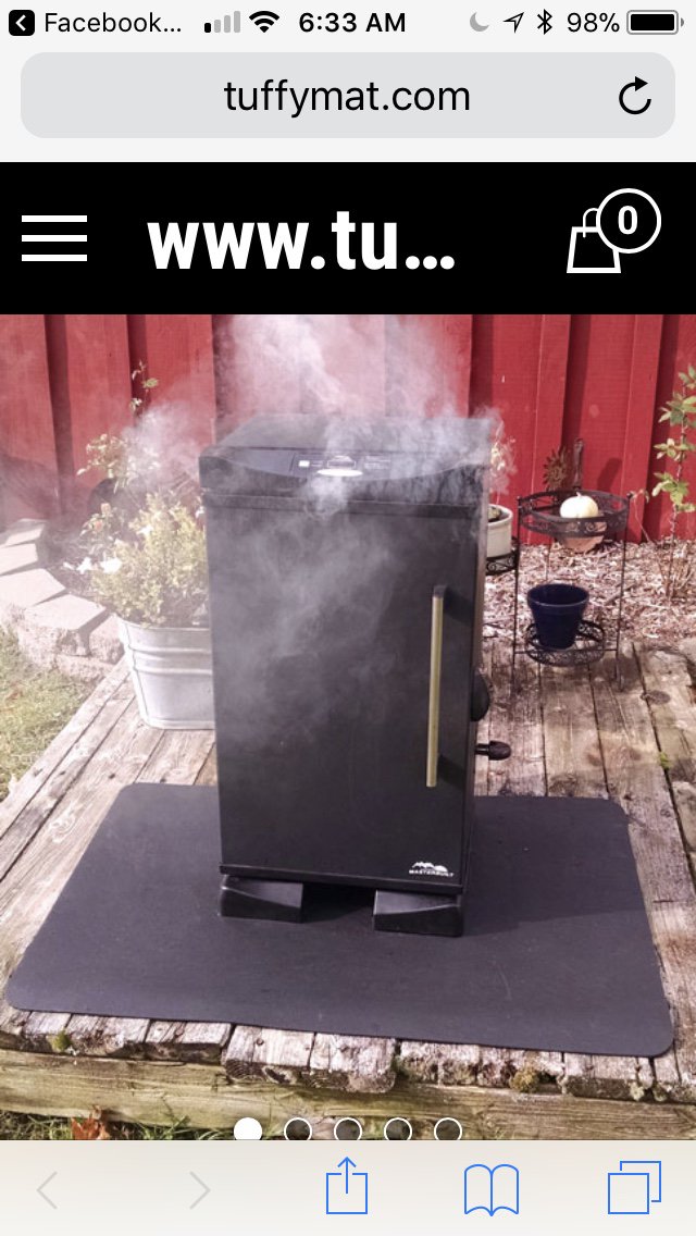 tuffymat's tweet photo. Warm weather is coming which means more grilling!
Made in the USA from recycled tires!
No longer will you worry about spills from grilling than can stain your deck!
Get yours https://t.co/aXBYuL4wXb 
#grilling https://t.co/V6GTGYzdtT