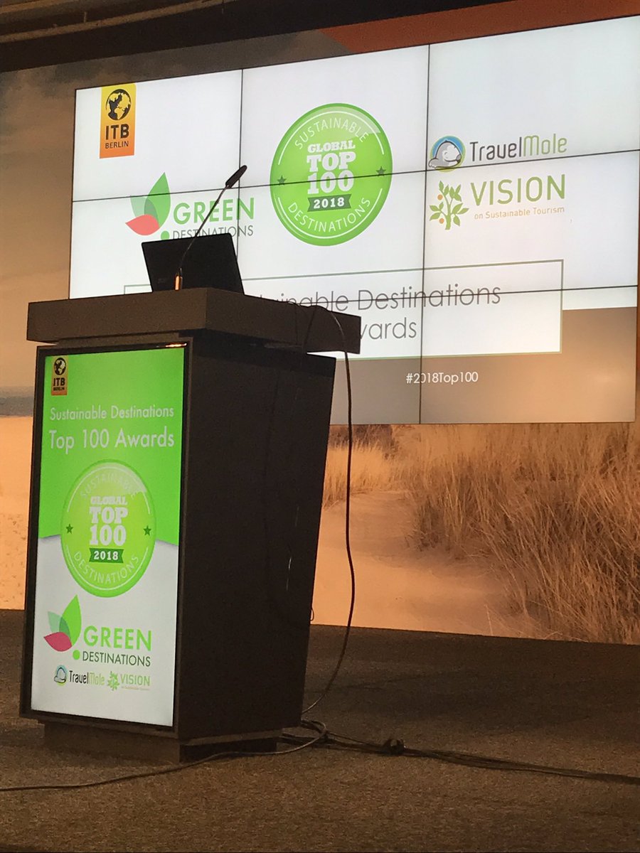 Grantie79's tweet photo. Next up are #SustainableDestinations 2018 #Awards @ITB_Berlin - here to represent @clonakilty @SustainableClon @clonchamber #goodluck https://t.co/2UsdHHNieA
