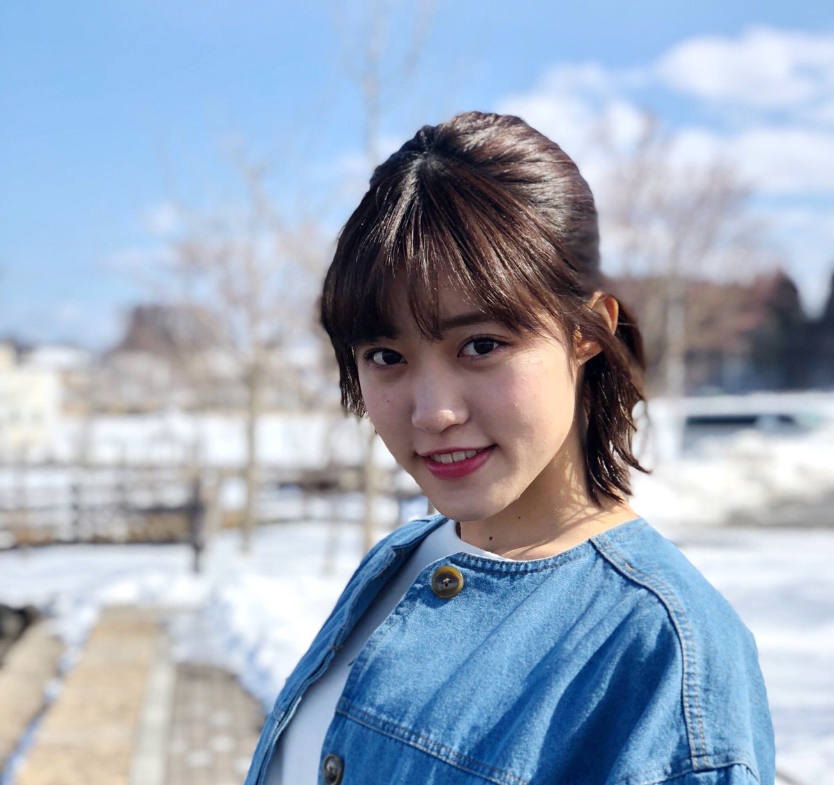 Ringomusume りんご娘 Pa Twitter Ringomusume王林のブログ更新です 今日はいい ふるのロケでした 温泉にも入ってきましたよ 放送は3 25の12 54 Atvです 見てね T Co R351n9u5ry