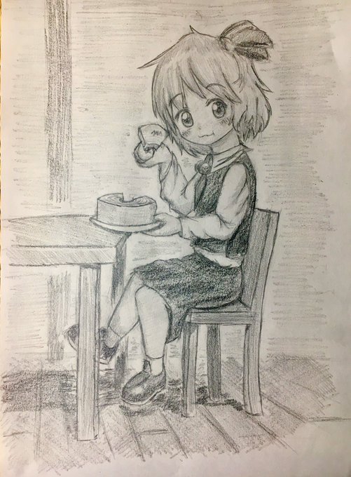 #毎月七日はルーミアの日 
https://t.co/Qt4Brn3RUt
一人で食い切れるのだろうか?
♩いっぱい食べる君が好き♫ 
