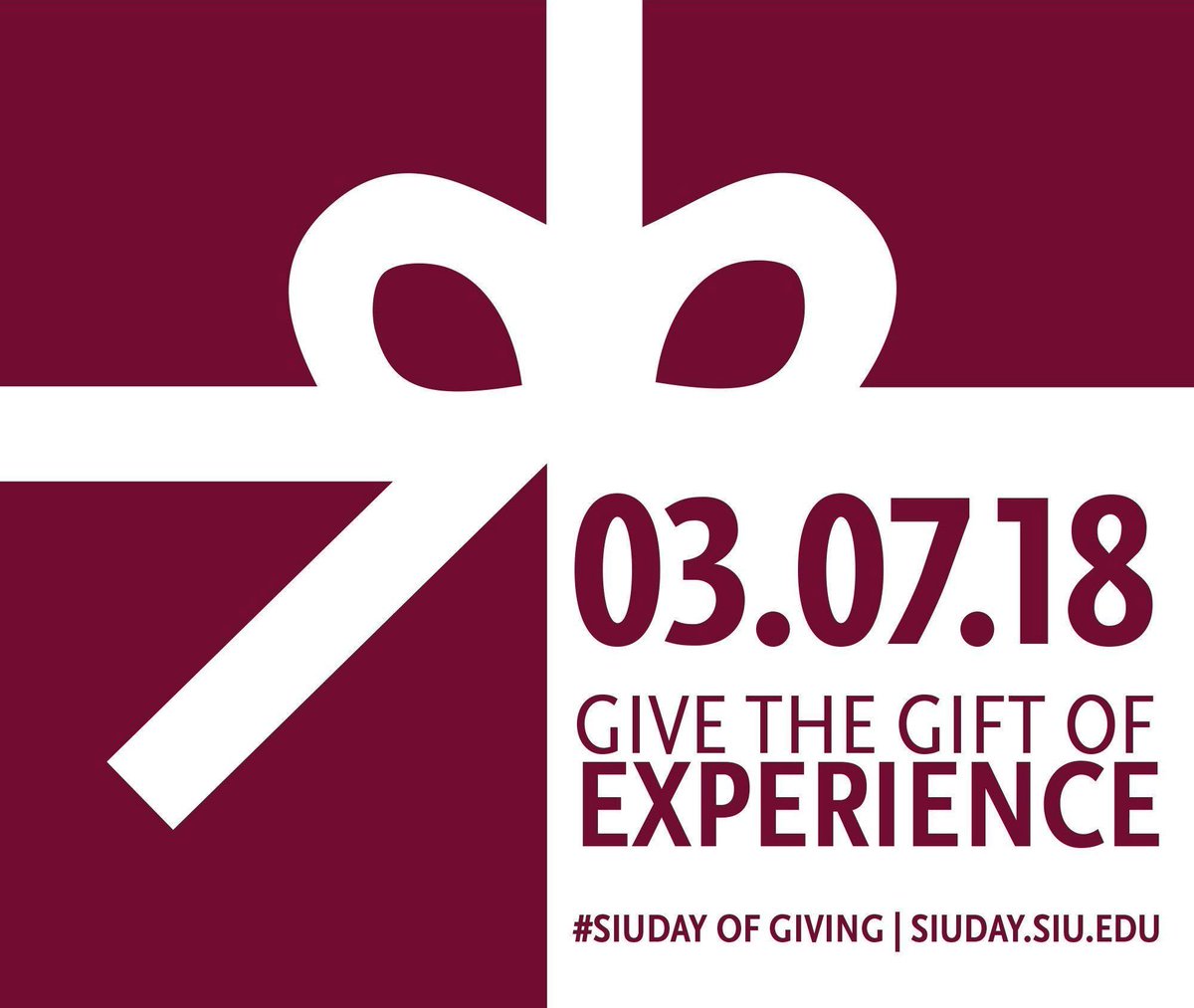 SIUC_GradSchool's tweet photo. Have a slice of pizza or cookie for dollar of gift to SIU Graduate School between 11am to 1pm at Student Service Building lobby. Every dollar counts!
or you can donate at: https://t.co/fETOyl6HtF
#SIUDAY https://t.co/Z847gBbFBs