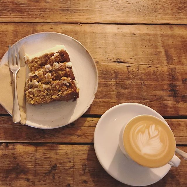 NannyShecando's tweet photo. Time to eat all of the cake now that the wedding is over 😂🤤🍰 #GandHsayIDo #carrotcake #jauntygoatcoffee @neuzamorais https://t.co/oHiBM7Mi7H https://t.co/R68yJSA0Gc