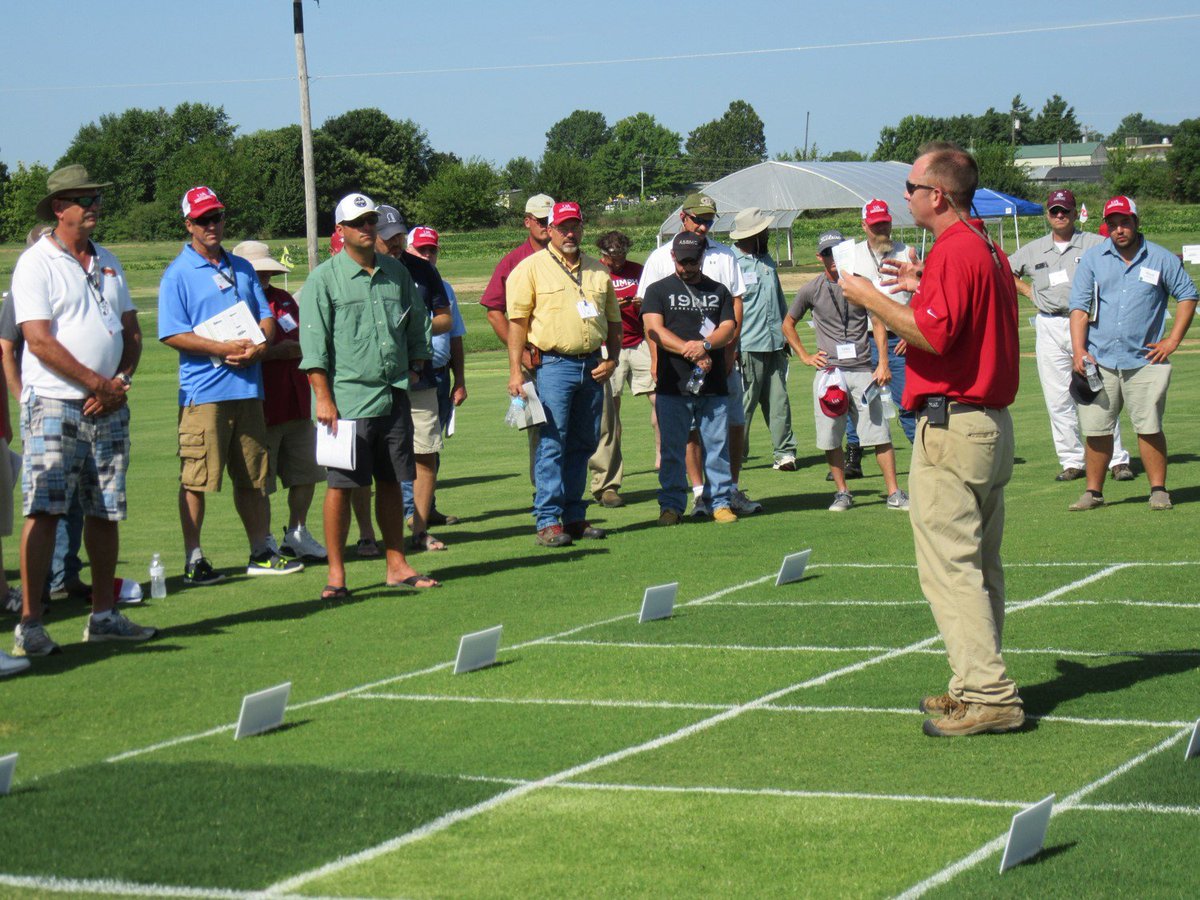 ArkansasTurf's tweet photo. SAVE THE DATE!! The University of Arkansas Turfgrass Field Day will be held on July 25, 2018 in Fayetteville. Details to follow... #ARTurf2018 @AgWriterArk @ArkAgResearch @GolfSupersofAR @Ark_Turf_Assn https://t.co/7E3ooo2gCL