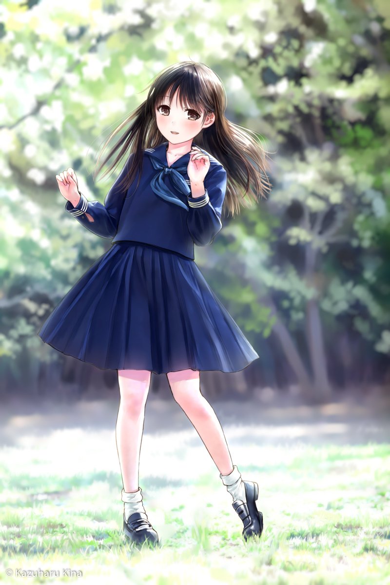 和遥キナ セーラー服女子のイラストだけで興味を持ってくれる方へ届け 和遥キナ セーラー服女子のイラストだけで興味を持ってくれる方へ届け
